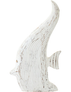 POISSON ANTIQUE ALBA BLA L (28x8x50cm) 
