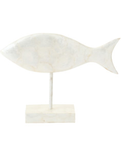 POISSON COQUILLAGE ALBA BLA S (20x8x28cm) 