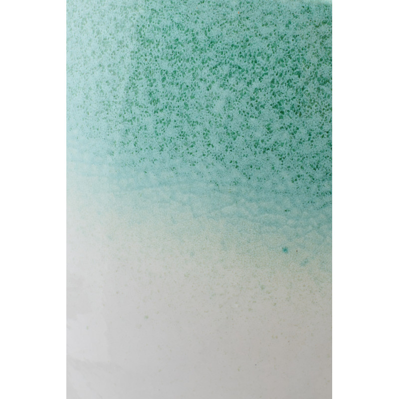 CACHEPOT CÉRAMIQUE MNT/BLA (34x34x30cm) 