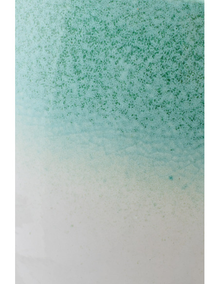 CACHEPOT CÉRAMIQUE MNT/BLA (34x34x30cm) 