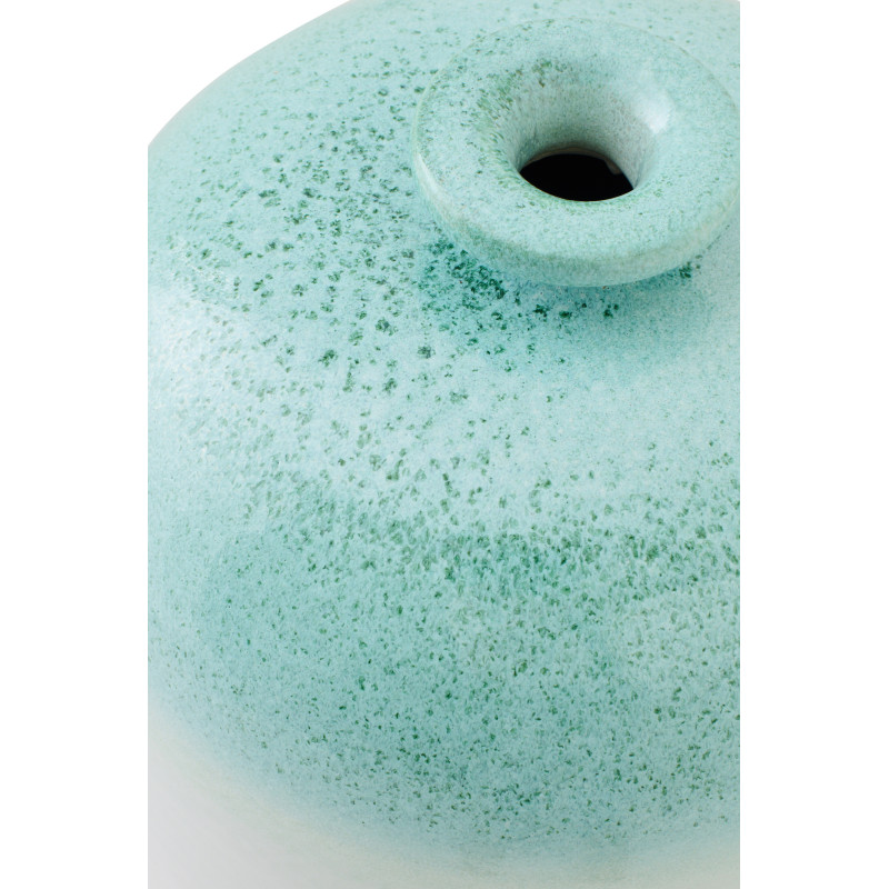 VASE CÉRAMIQUE MNT/BLA M (26x26x70cm) 