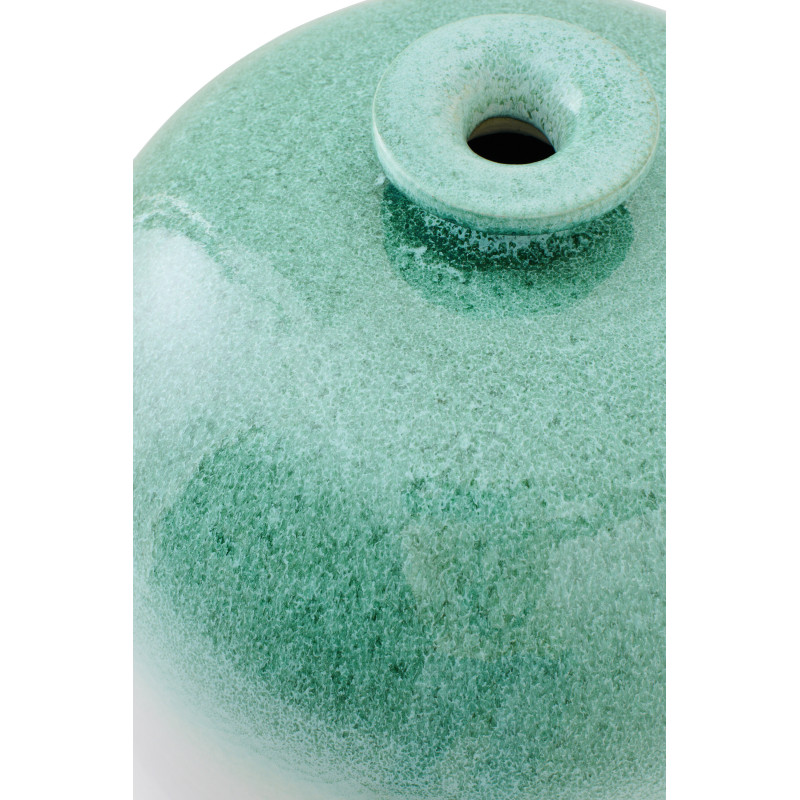 VASE CÉRAMIQUE MNT/BLA L (28x28x90cm) 