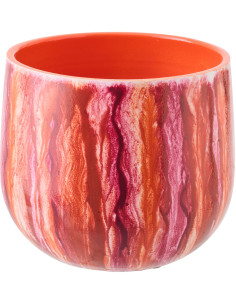 CACHEPOT CÉRAMIQUE MULTI LARGE (23x23x20cm) 