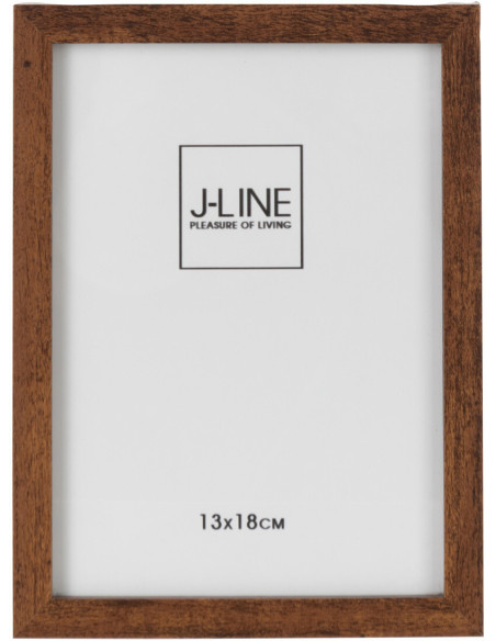 Cadre photo Elementary en Bois Marron pour photo 13x18 - 1
