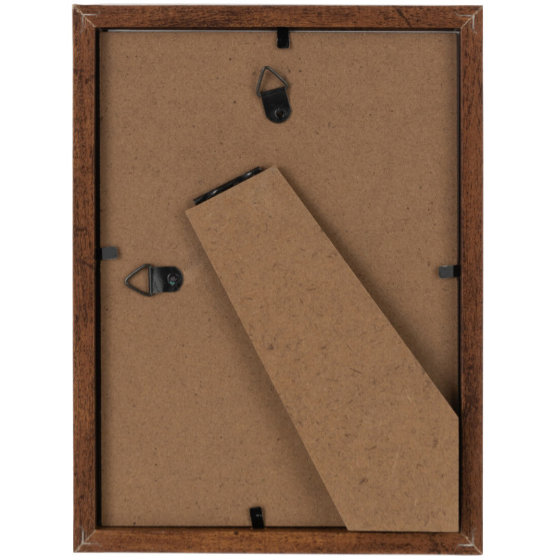 Cadre photo Elementary en Bois Marron pour photo 13x18 - 2