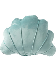 COUSS COQUIL TURQ (30x37x5cm) 