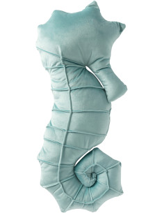 COUSS HIPPOC TURQ (58x27x5cm) 