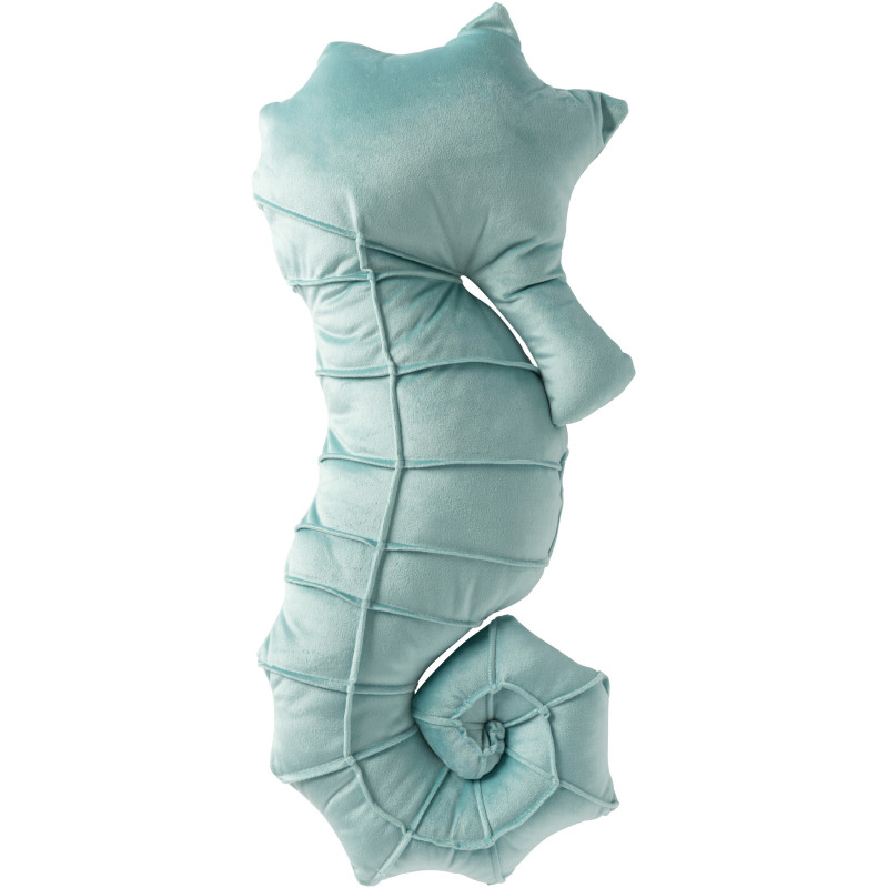 COUSS HIPPOC TURQ (58x27x5cm) 