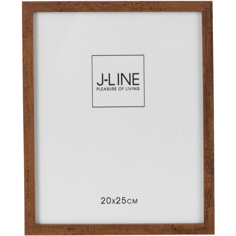 Cadre photo Elementary en Bois Marron pour photo 20x25 - 1
