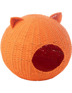 PAN CHAT OREIL CHAT PAP OR (57x49x54cm) 