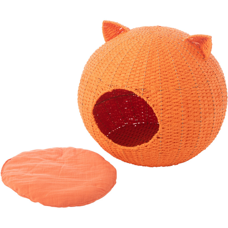 PAN CHAT OREIL CHAT PAP OR (57x49x54cm) 