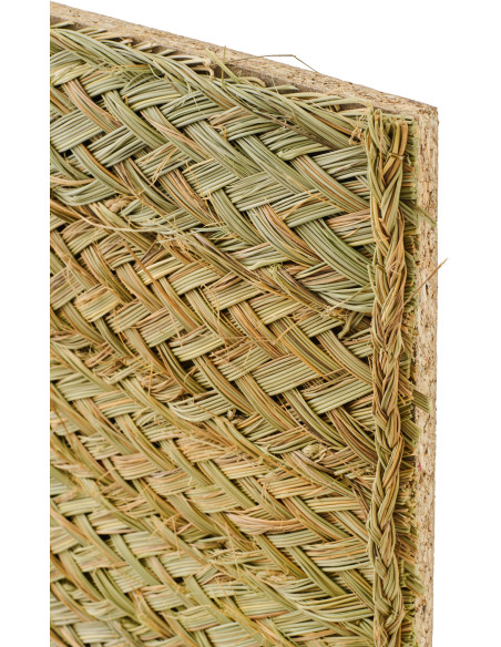 PANN DÉCO TRESSÉ HERB NAT L (100x100x2cm) 