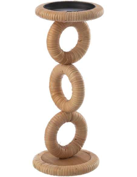 CHANDELIER RING MDF NATUREL S (14x14x36cm) 