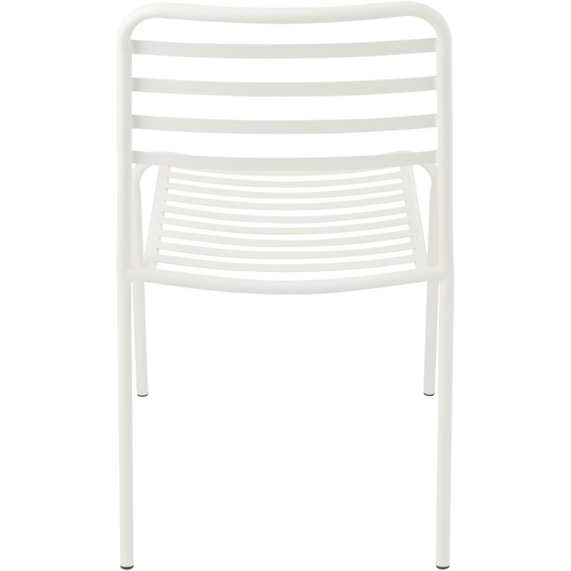 CHAISE DE JARDIN LIGNÉ MET BLA (50x56x81cm) 