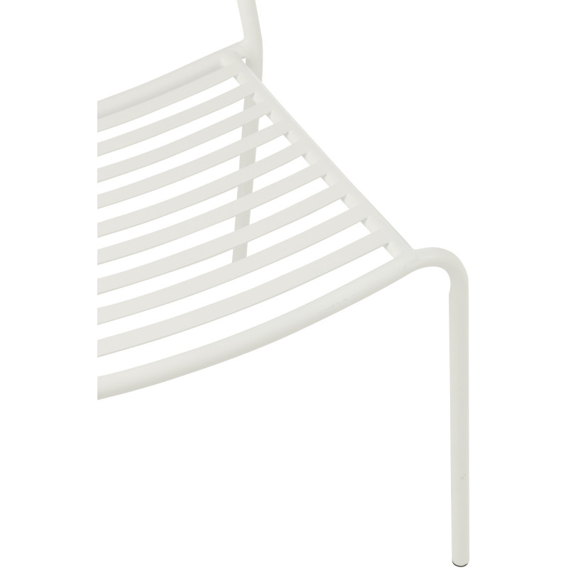 CHAISE DE JARDIN LIGNÉ MET BLA (50x56x81cm) 