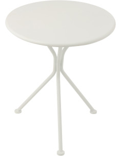 TABL JARD TRIPOD RND MET BLA S (45x45x50cm) 