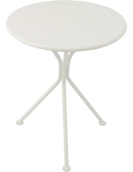 TABL JARD TRIPOD RND MET BLA S (45x45x50cm) 