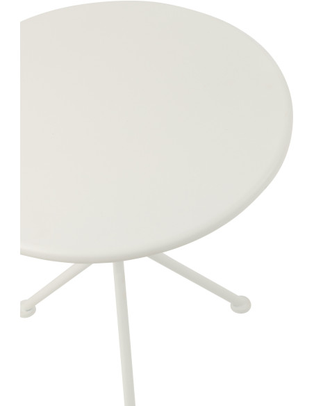 TABL JARD TRIPOD RND MET BLA S (45x45x50cm) 