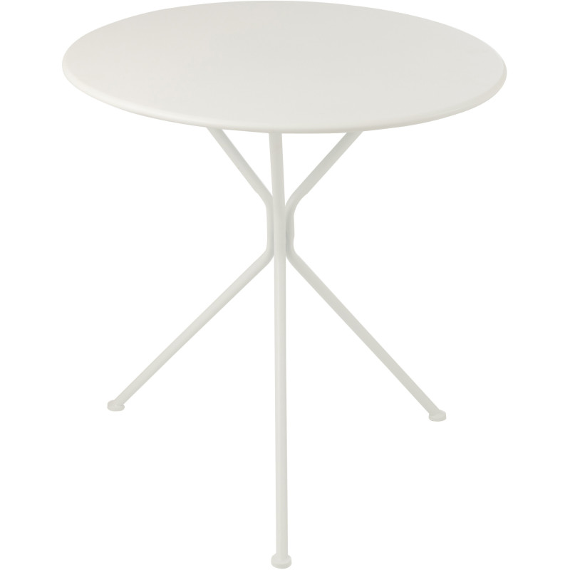 TABL JARD TRIPOD RND MET BLA L (70x70x72cm) 