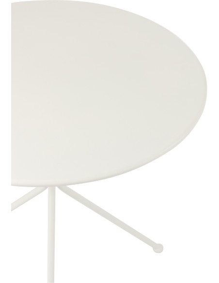 TABL JARD TRIPOD RND MET BLA L (70x70x72cm) 