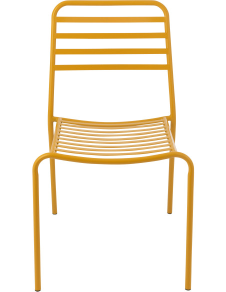 CHAISE DE JARDIN LIGNÉ MET OCR (50x56x81cm) 