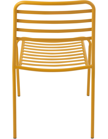 CHAISE DE JARDIN LIGNÉ MET OCR (50x56x81cm) 