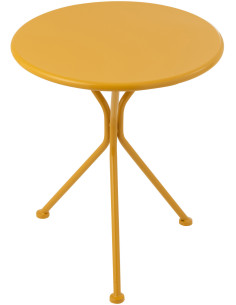 TABL JARD TRIPOD RND MET OCR S (45x45x50cm) 