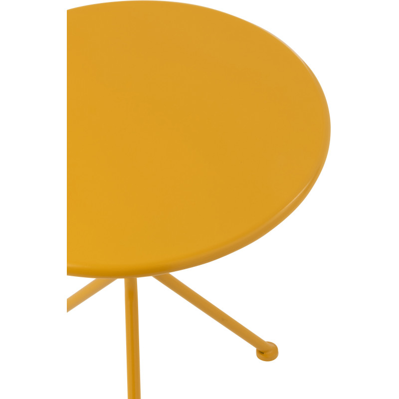 TABL JARD TRIPOD RND MET OCR S (45x45x50cm) 