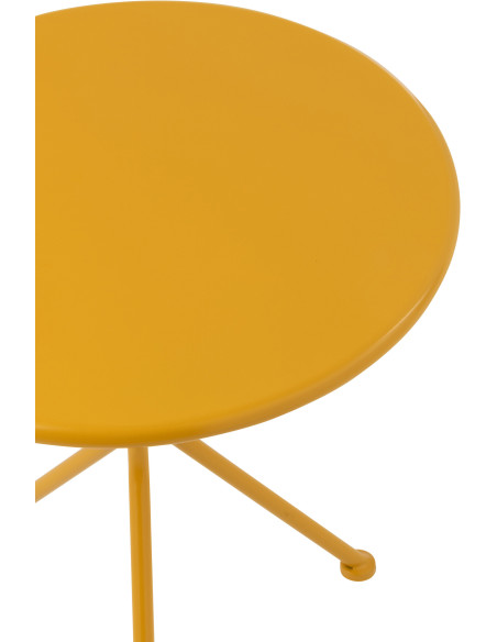 TABL JARD TRIPOD RND MET OCR S (45x45x50cm) 