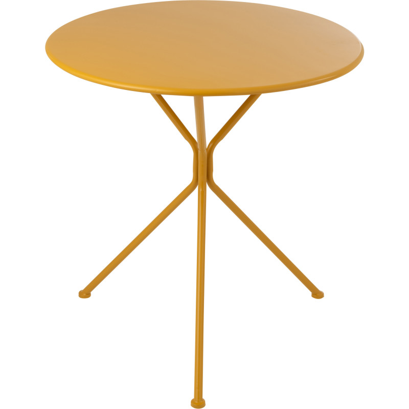 TABL JARD TRIPOD RND MET OCR L (70x70x72cm) 