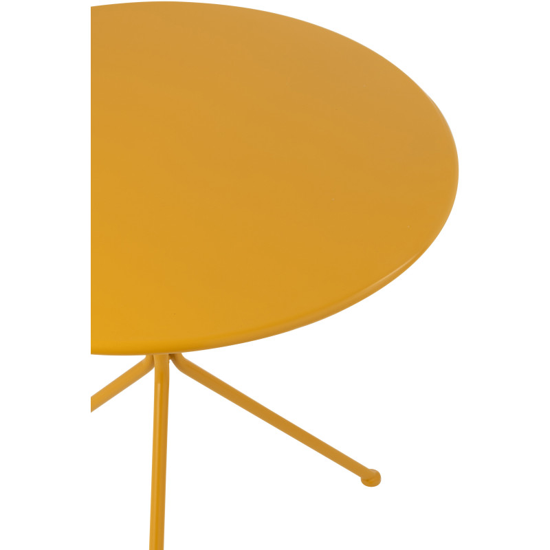 TABL JARD TRIPOD RND MET OCR L (70x70x72cm) 