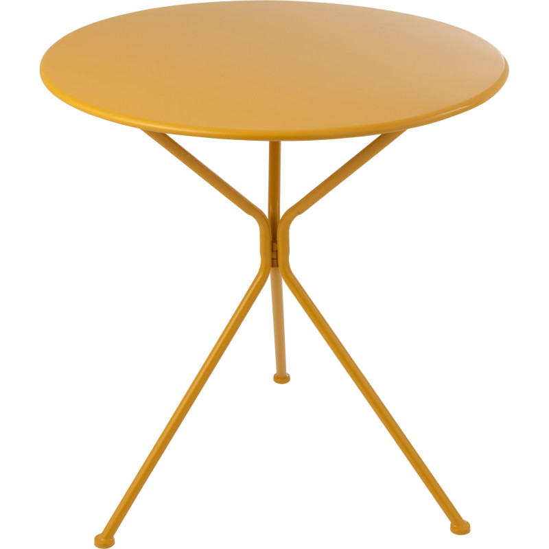 TABL JARD TRIPOD RND MET OCR L (70x70x72cm) 