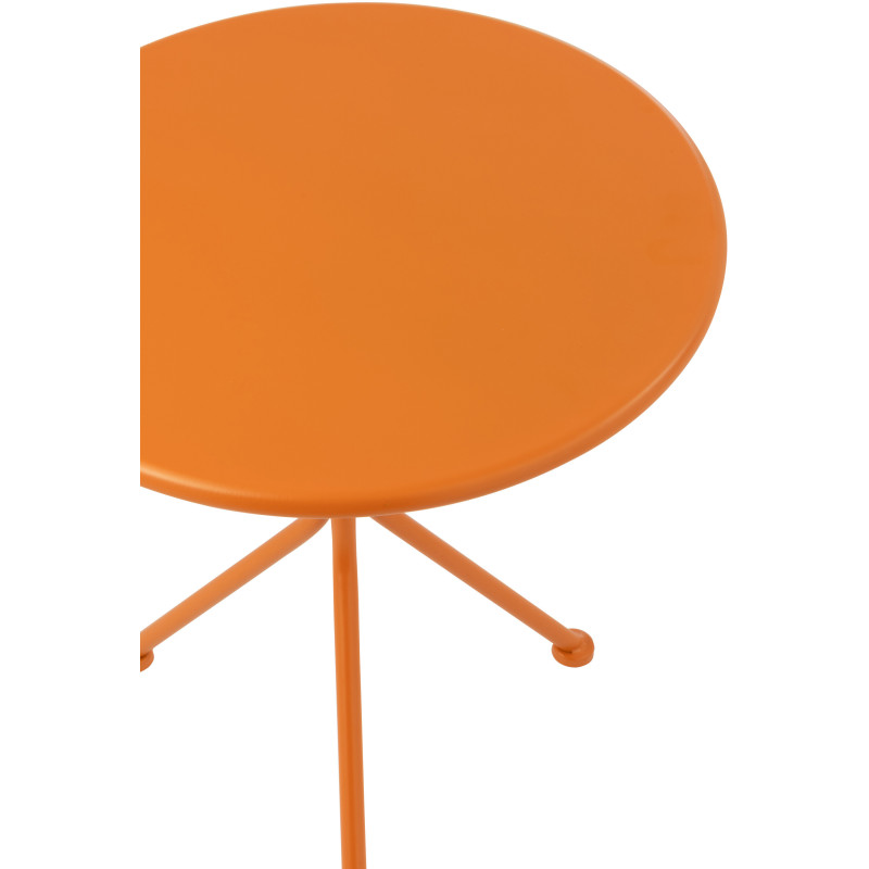 TABL JARD TRIPOD RND MET OR S (45x45x50cm) 