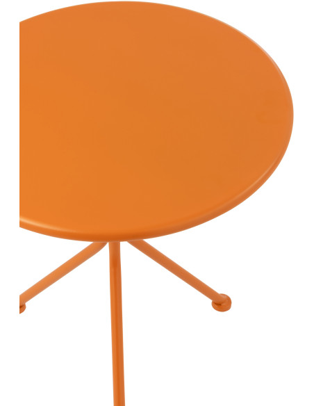 TABL JARD TRIPOD RND MET OR S (45x45x50cm) 