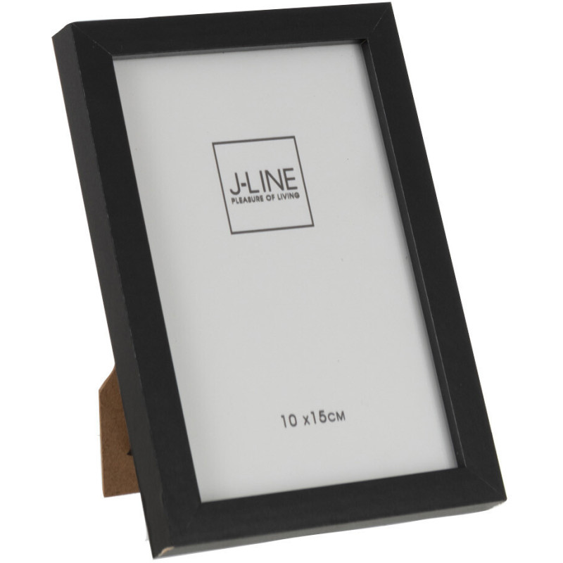 Cadre photo Elementary en Bois Noir pour photo 10x15 - 4