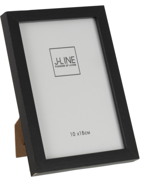Cadre photo Elementary en Bois Noir pour photo 10x15 - 4
