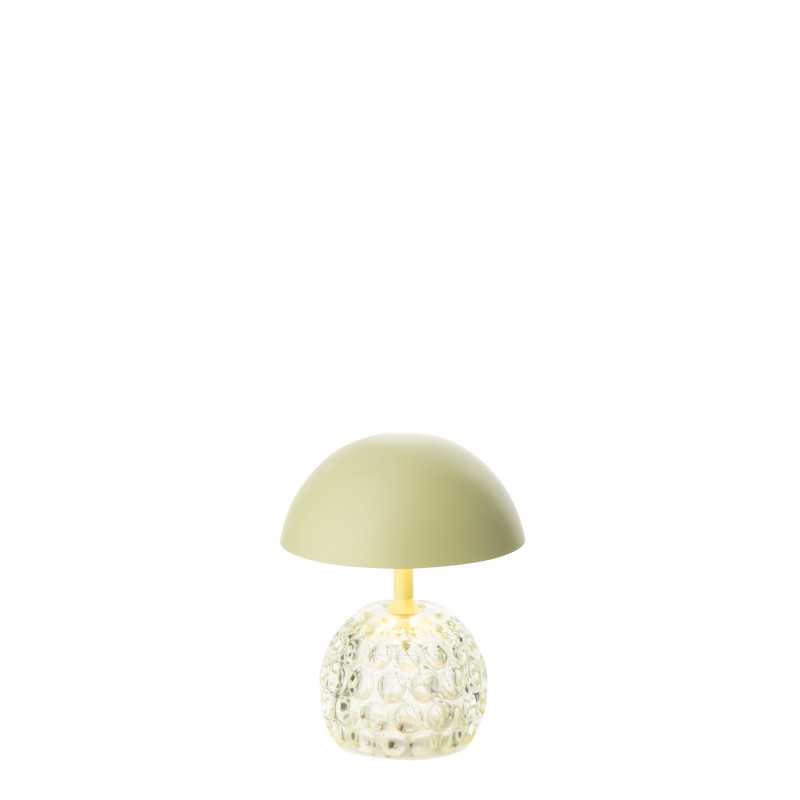 LAMPE LED CHAMPIGNON FER VRT (13,5x13,5x15,7cm) 