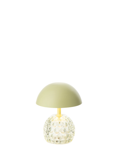 LAMPE LED CHAMPIGNON FER VRT (13,5x13,5x15,7cm) 