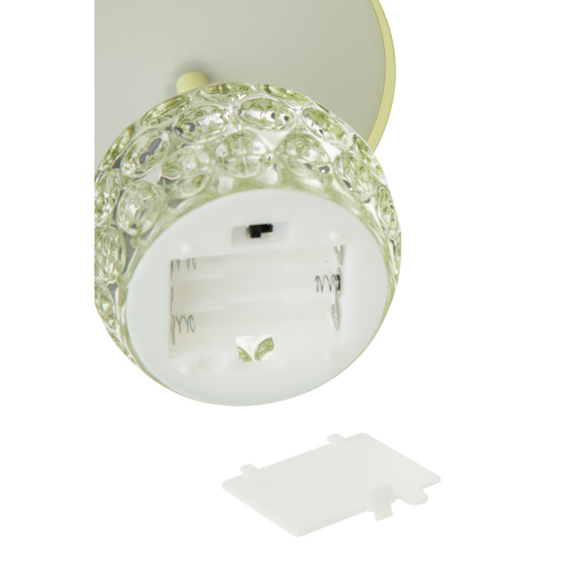 LAMPE LED CHAMPIGNON FER VRT (13,5x13,5x15,7cm) 