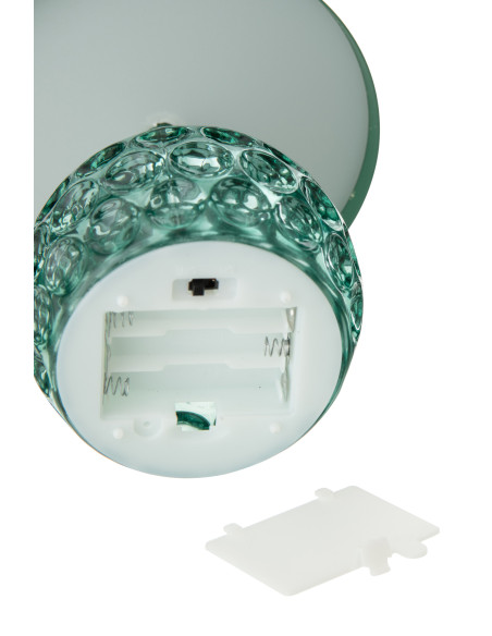 LAMPE LED CHAMPIGNON FER VRT (13,5x13,5x15,7cm) 