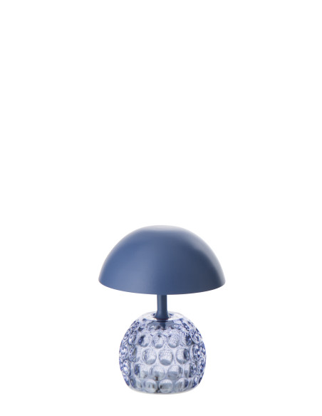 LAMPE LED CHAMPIGNON FER BL (13,5x13,5x15,7cm) 