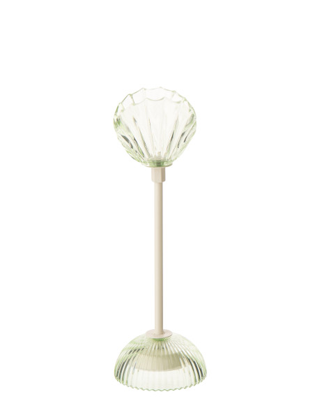 LAMPE LED SHELL FER VRT/BLA S (9,5x9,5x31cm) 