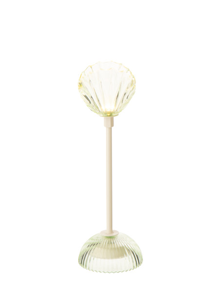 LAMPE LED SHELL FER VRT/BLA S (9,5x9,5x31cm) 