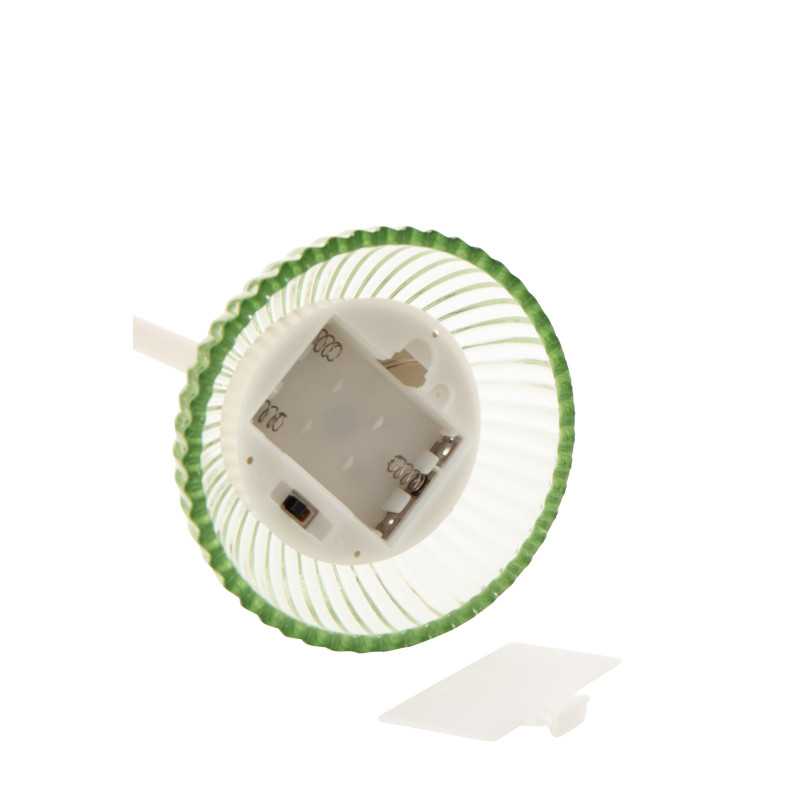 LAMPE LED SHELL FER VRT/BLA M (9,5x9,5x37cm) 