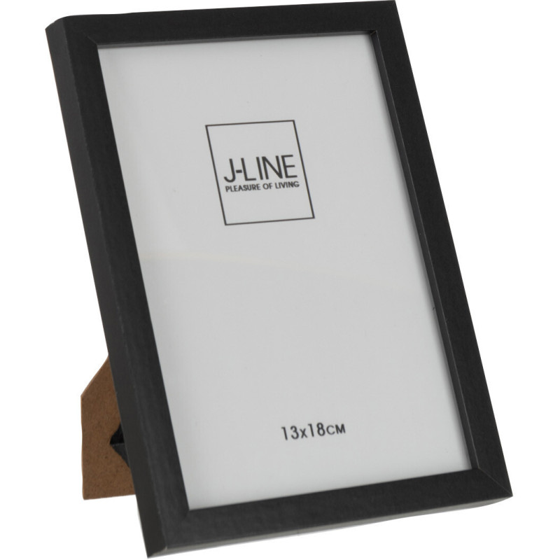 Cadre photo Elementary en Bois Noir pour photo 13x18 - 4