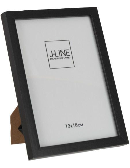 Cadre photo Elementary en Bois Noir pour photo 13x18 - 4
