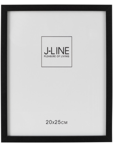 Cadre photo Elementary en Bois Noir pour photo 20x25 - 1