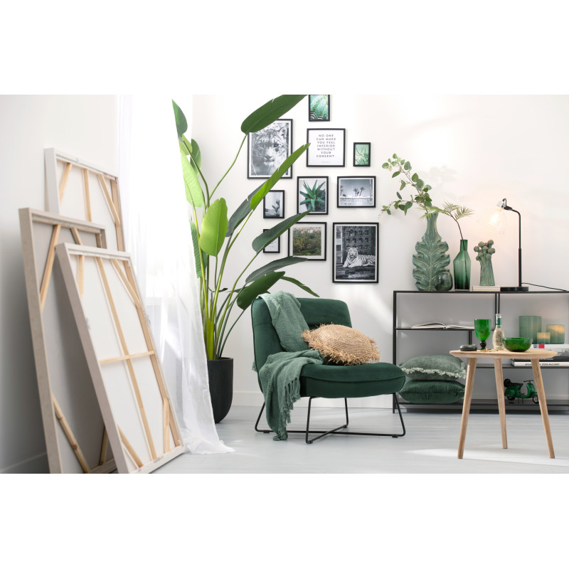 Cadre photo Elementary en Bois Noir pour photo 20x25 - 2