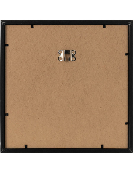 Cadre photo mural Carré Elementary en Bois Noir pour photo 25x25 - 3