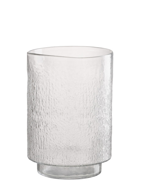 VASE CYLINDRE RELIEF VER TR M (20x20x27,5cm) 